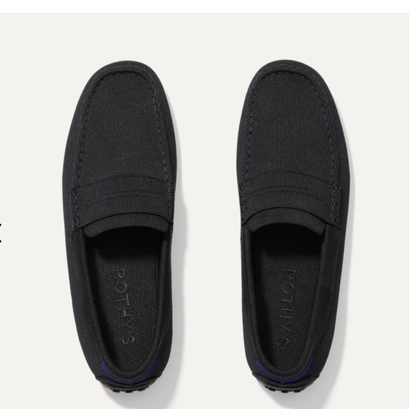 Rothys's The Driving Loafer Size 14 In Black - Picture 3 of 4